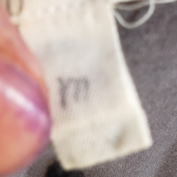 Soft Joie Grey Lined Sorisa Lace Overlay Top Size Medium - Picture 6 of 8